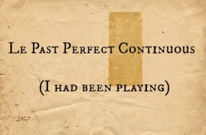 Past perfect continuous anglais